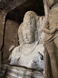 Mumbai- Sadashiva- Trimurti- Elephanta Caves-1