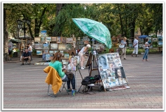 Odessa- Soborna Caddesi-Şehir bahçesi