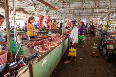 Vietnam- Can Tao Chợ An Bình pazarı