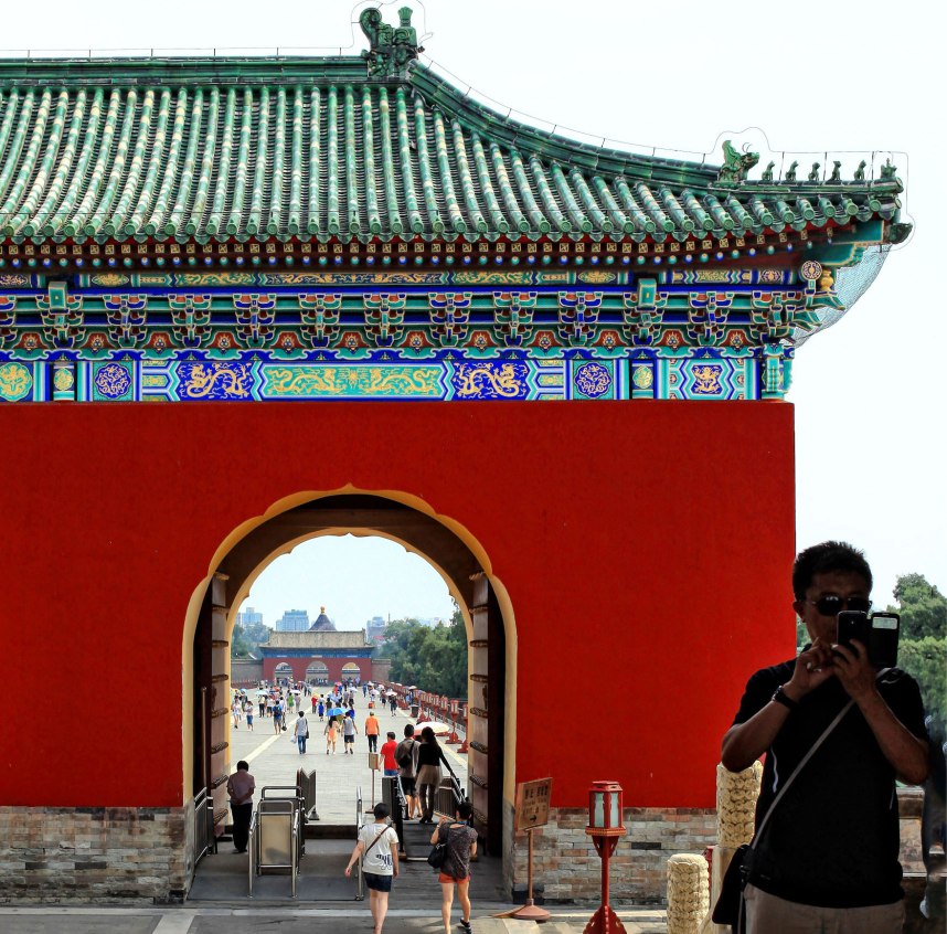 Çin HC- Yasak Şehir- Pekin-İyi Hasat Dua Salonu girişi