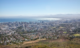 Cape Town- Masa Dağı'ndan Cape Town'a bakış