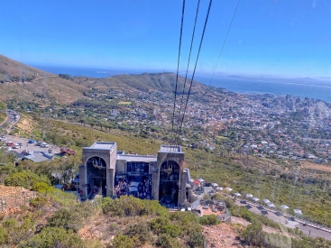 Cape Town- Masa Dağı'dan görüntüler