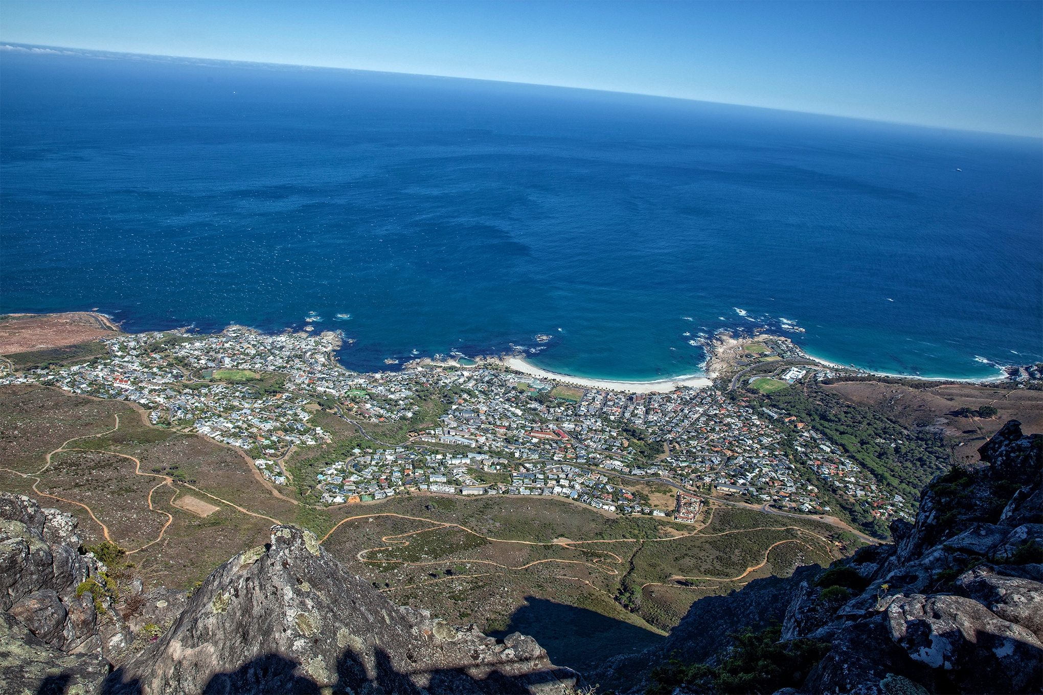 Cape Town- Masa Dağı'dan Batı Cape
