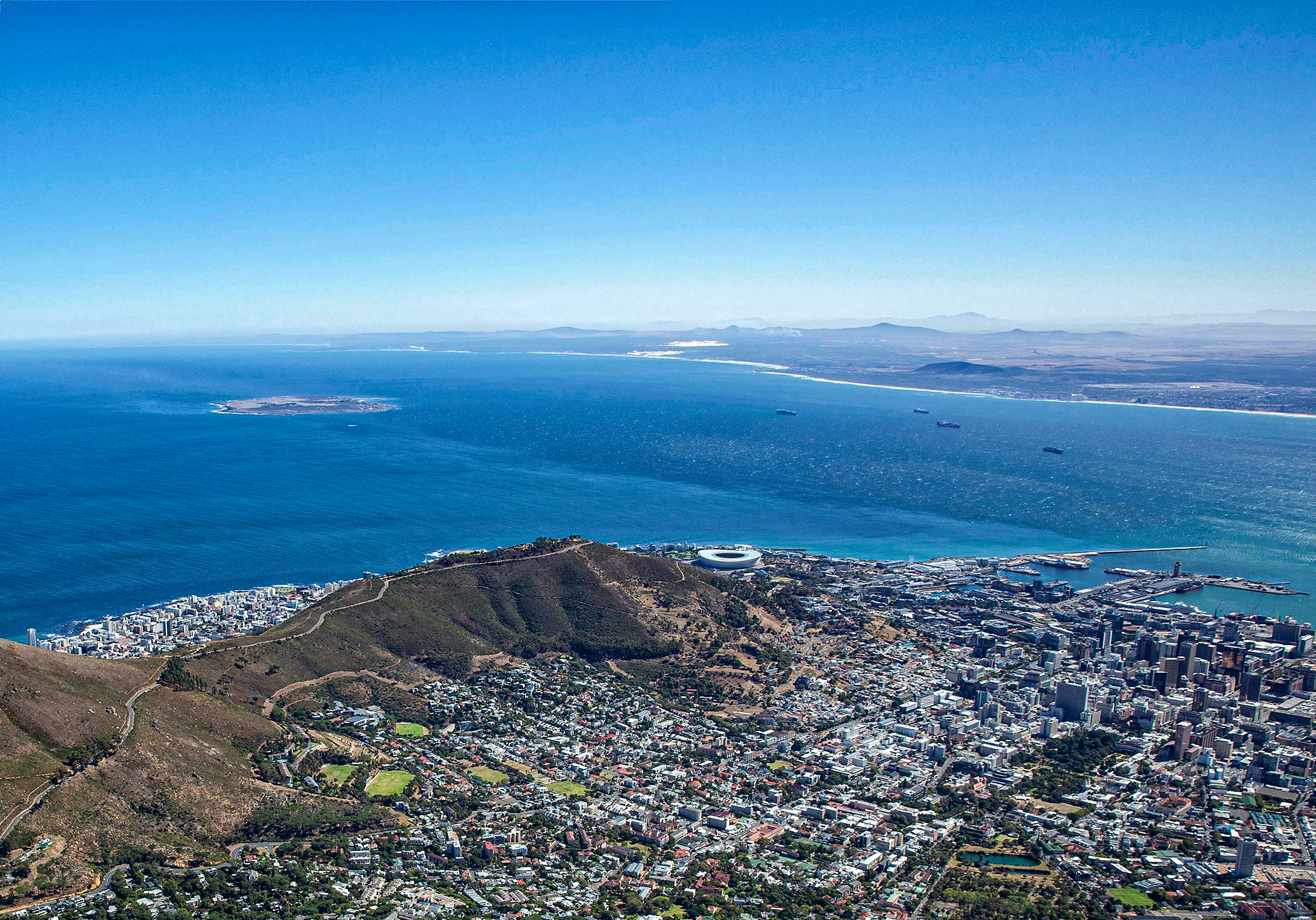 Güney Afrika-Masa Dağı'dan Cape Town