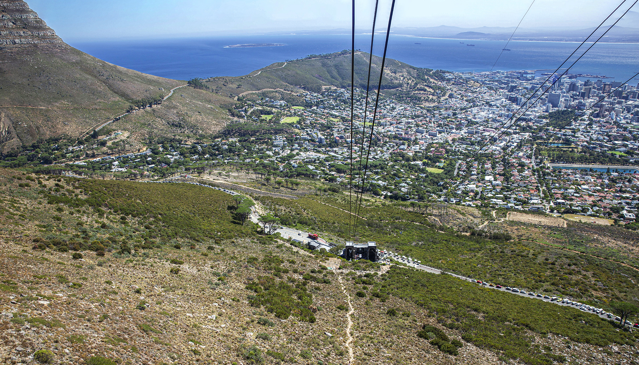 Güney Afrika-Masa Dağı'dan Cape Town